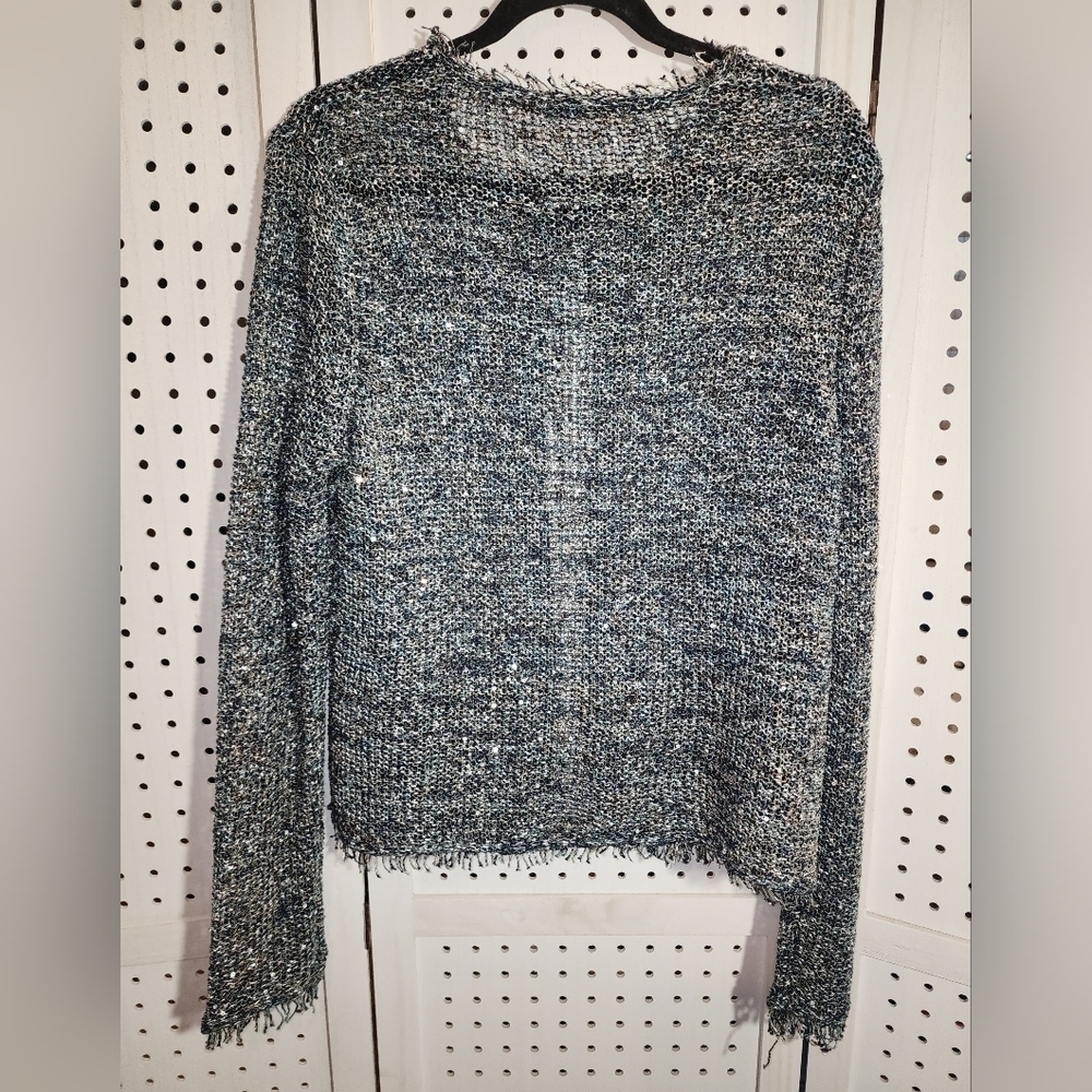 Belldini Large Cardigan Sparkly Multi-Color - image 6